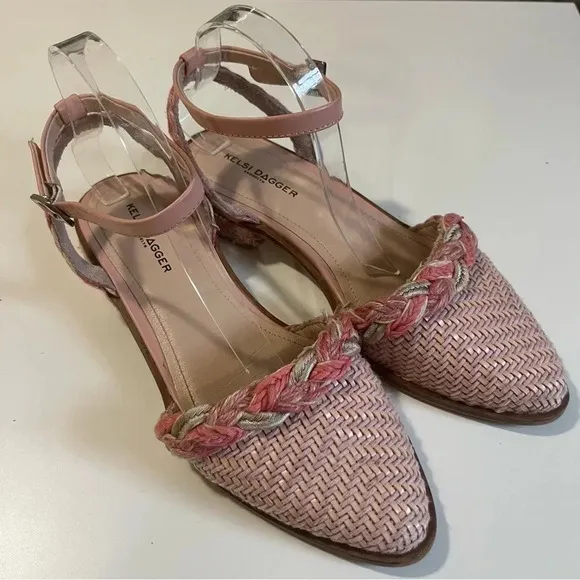 KELSI DAGGER Brooklyn Annalise Barbiecore Mary Jane Flats