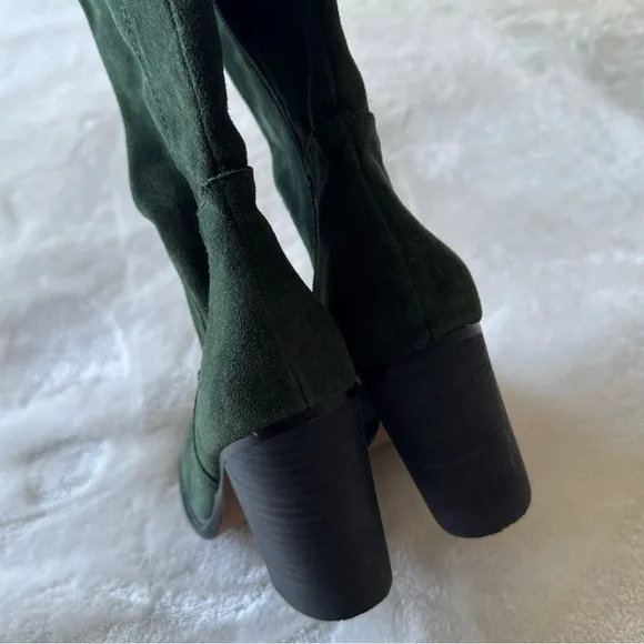 Kelsi Dagger Brooklyn Logan Over The Knee Heeled Boots 5.5