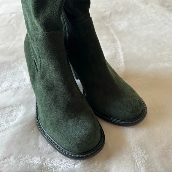 Kelsi Dagger Brooklyn Logan Over The Knee Heeled Boots 5.5