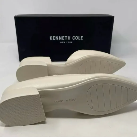 Kenneth Cole Carolyn Slip On Leather d’Orsay Low Pump Flats - NWT