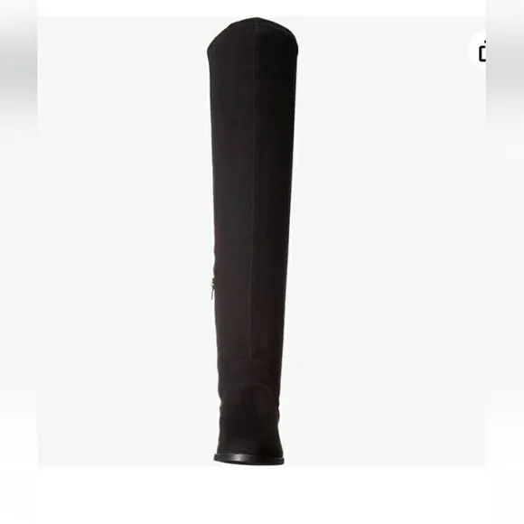 Kenneth Cole Knee High Boots Womens Size 5.5 Black Faux Suede Nwt