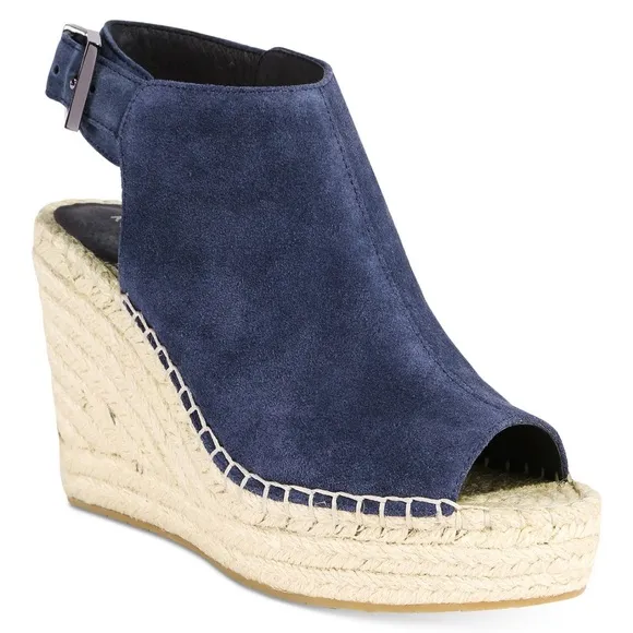 Kenneth Cole New YorkWomen's Olivia Espadrille Peep-ToeWedges size‎ 9.5