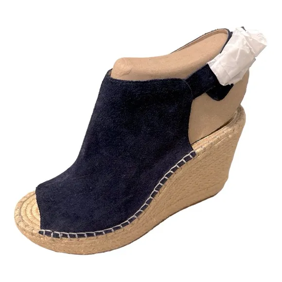 Kenneth Cole New YorkWomen's Olivia Espadrille Peep-ToeWedges size‎ 9.5