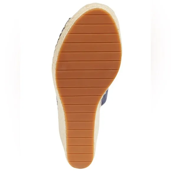 Kenneth Cole New YorkWomen's Olivia Espadrille Peep-ToeWedges size‎ 9.5