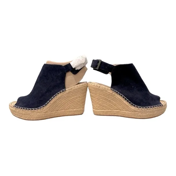 Kenneth Cole New YorkWomen's Olivia Espadrille Peep-ToeWedges size‎ 9.5