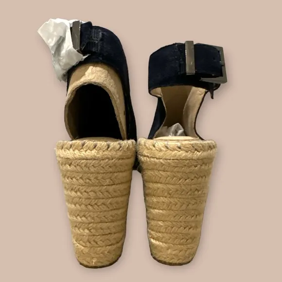 Kenneth Cole New YorkWomen's Olivia Espadrille Peep-ToeWedges size‎ 9.5