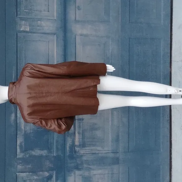 Kenneth Cole Reaction Ladies Luxury Leather Jacket