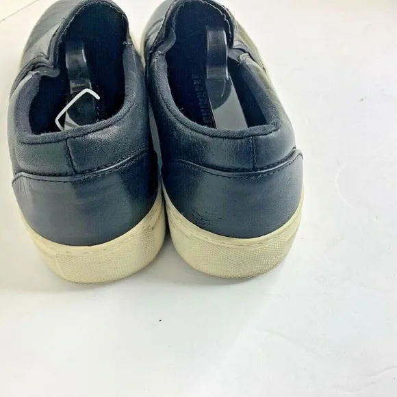 KG Kurt Geiger Womens Sz 8 41 Black Textured Flat Slip on Sneaker Shoes