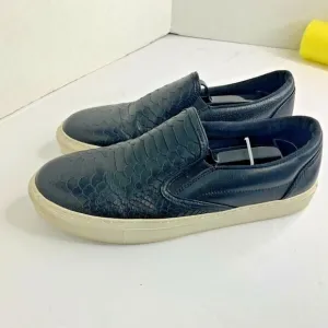KG Kurt Geiger Womens Sz 8 41 Black Textured Flat Slip on Sneaker Shoes