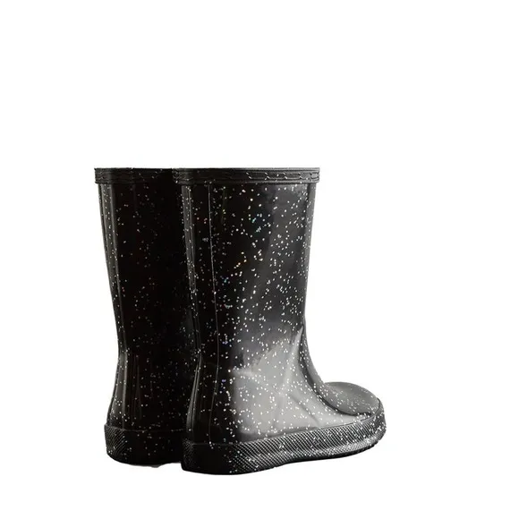 Kids First Giant Glitter Hunter Rain Boots