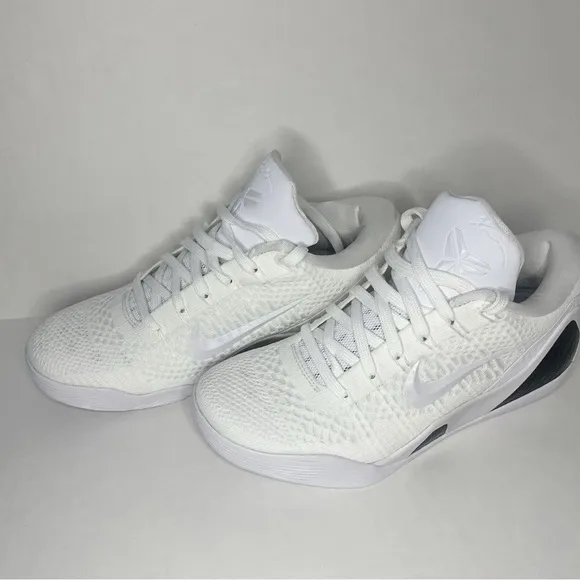 Kobe 9 Elite Halo Low Protro Men White/White Size 7