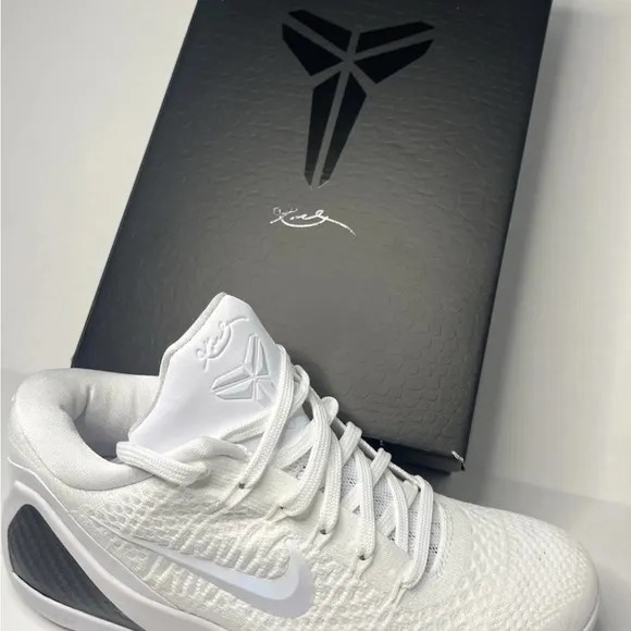 Kobe 9 Elite Halo Low Protro Men White/White Size 7