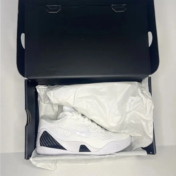 Kobe 9 Elite Halo Low Protro Men White/White Size 7