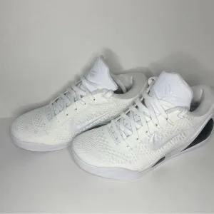 Kobe 9 Elite Halo Low Protro Men White/White Size 7