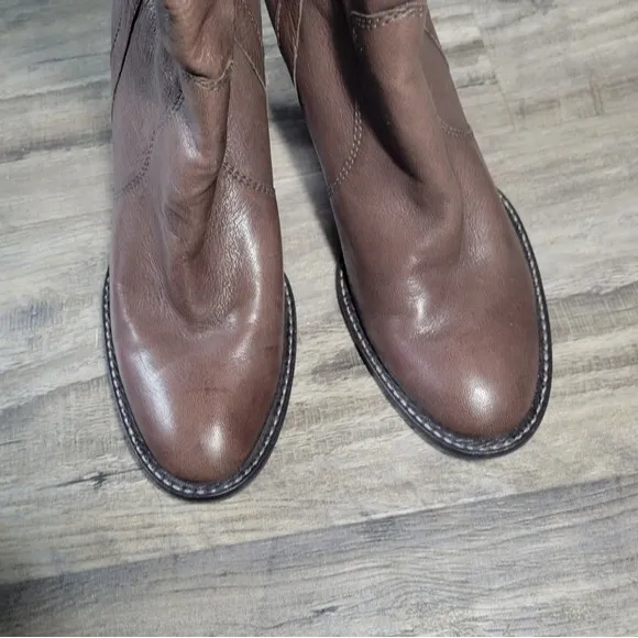 Kors Michael Kors leather heeled boots