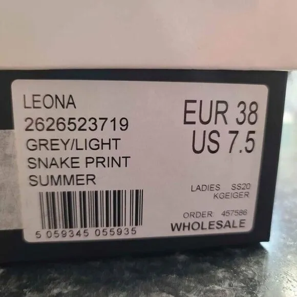 Kurt Geiger Women's Leona Wedge Espadrille Wedges, Size 7.5
