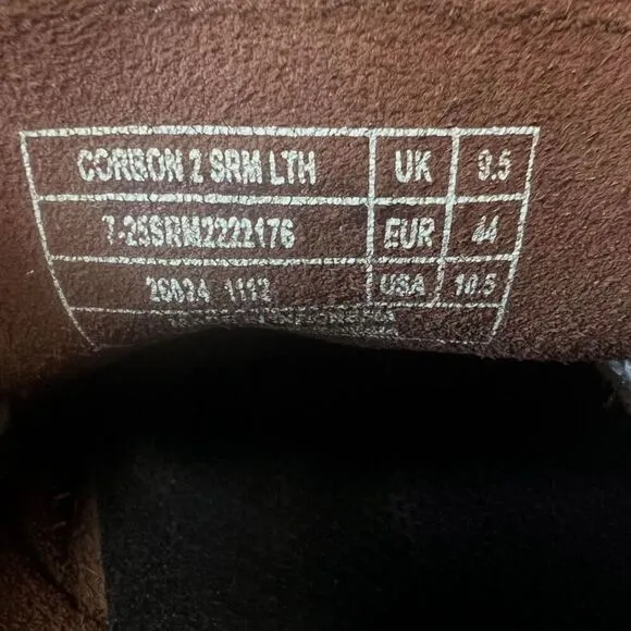 Lacoste Men's Corbon 2 Leather Loafer Boat Shoes Brown Size 10.5