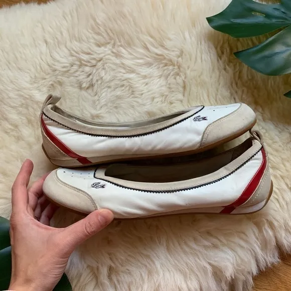 LACOSTE Similiee Ballet Sport Leather Flats