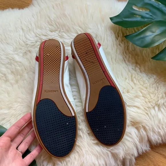 LACOSTE Similiee Ballet Sport Leather Flats