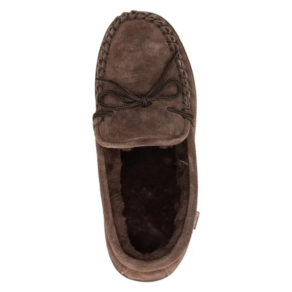 👣LAMO Men's Moccasins in Chocolate get 4 walking dog🙀