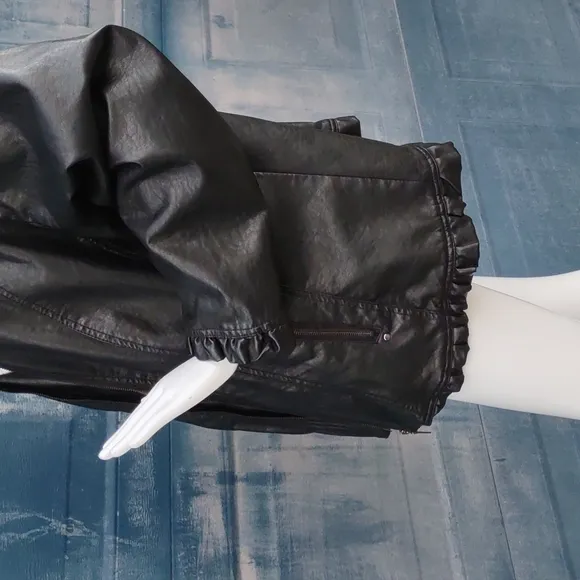 Lane Crawford Vintage Ladies Faux Leather Jacket