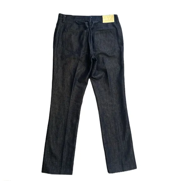 Lauren Ralph Lauren Gold Label Modern Slim Pants Dark Blue Denim Women's Size 4