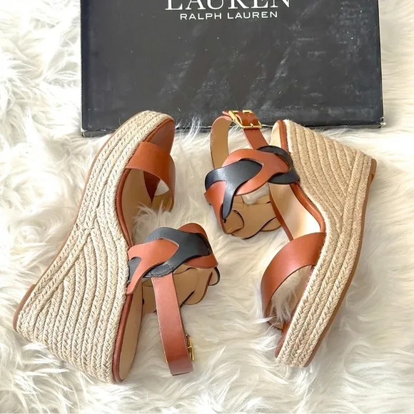 LAUREN RALPH LAUREN Hazell Wedge Sandals​