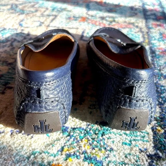 LAUREN RALPH LAUREN Women’s Carley FL CSL Loafers Genuine Leather