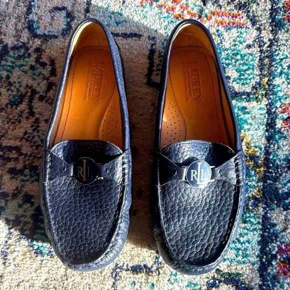 LAUREN RALPH LAUREN Women’s Carley FL CSL Loafers Genuine Leather
