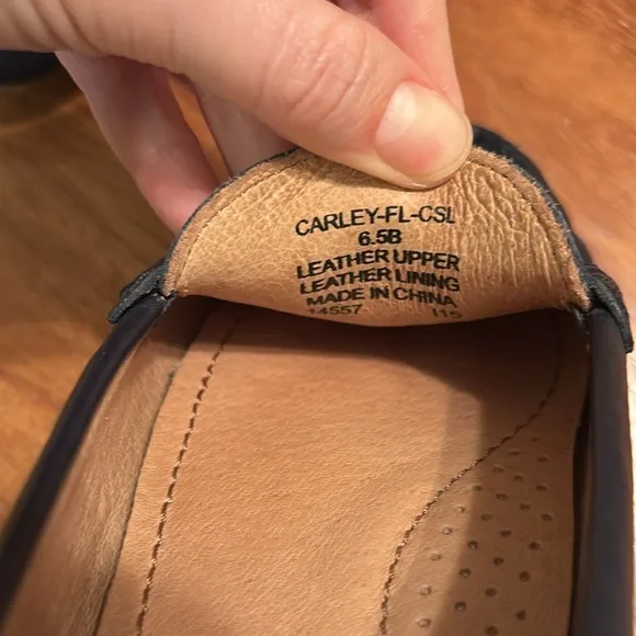 LAUREN RALPH LAUREN Women’s Carley FL CSL Loafers Genuine Leather