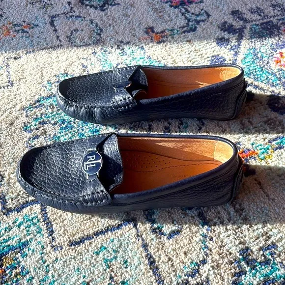 LAUREN RALPH LAUREN Women’s Carley FL CSL Loafers Genuine Leather