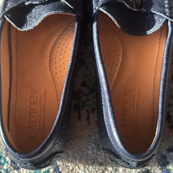 LAUREN RALPH LAUREN Women’s Carley FL CSL Loafers Genuine Leather