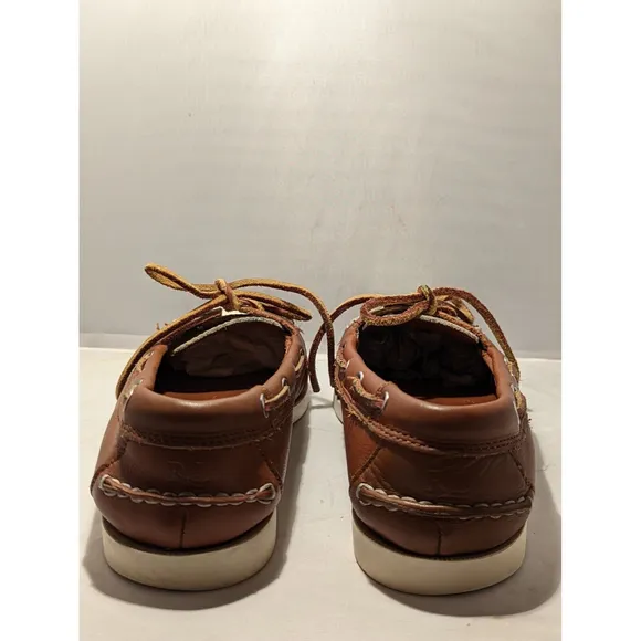 Lauren Ralph Lauren Yolonda Leather Loafers  Women 5.5 Boat Shoes Top Siders