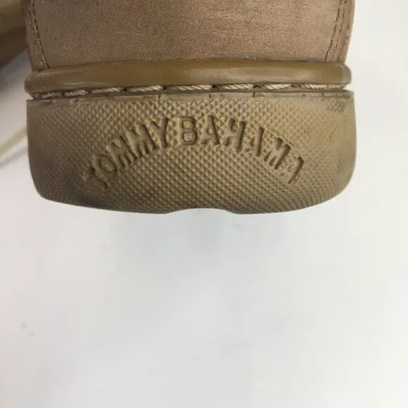 Leather TOMMY BAHAMA Clove With Sisal TB-238 BOAT DECK LOAFERS Shoes Men…