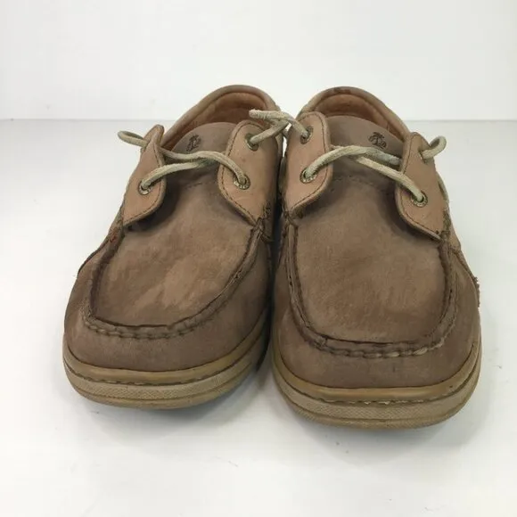 Leather TOMMY BAHAMA Clove With Sisal TB-238 BOAT DECK LOAFERS Shoes Men…