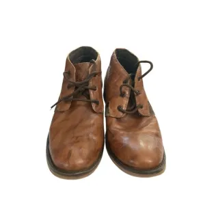 Lee Cooper Men's Size 11 Brown Leather Lace-Up Ankle Boots shoes