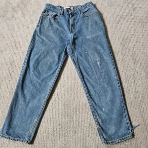 Levis 560 Jeans 32X32 Comfort Loose Fit Baggy Distressed Workwear Paint Grunge