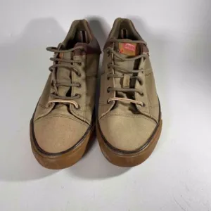 LEVI'S Men's Casual shoes Brown Canvas &amp; Leather
