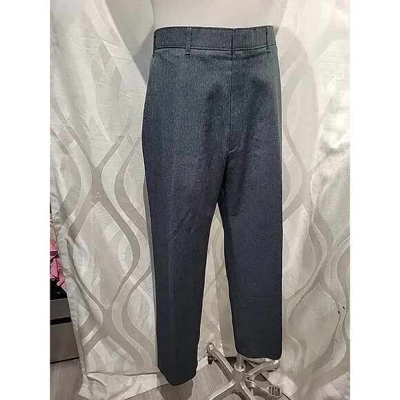 Levis Vintage 70s Grey Action 40 x 38 Sta-Prest Dacron Polyester 2 Piece Suit