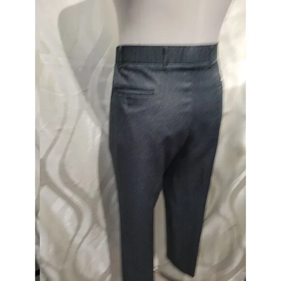 Levis Vintage 70s Grey Action 40 x 38 Sta-Prest Dacron Polyester 2 Piece Suit