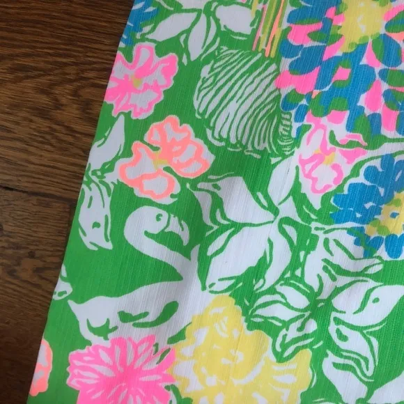 Lilly Pulitzer Cathy Shift Dress Hibiscus Stroll