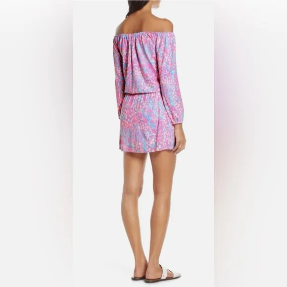 Lilly Pulitzer NWT Lana Skort Romper Pink Sorbet High Altitude $138 Size XXS,XS