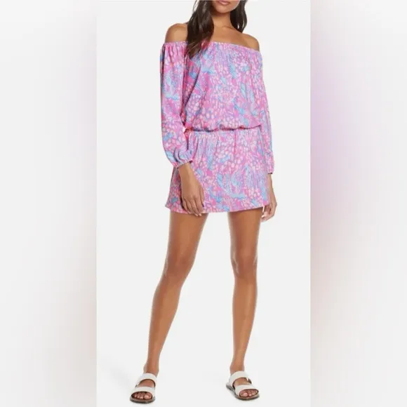 Lilly Pulitzer NWT Lana Skort Romper Pink Sorbet High Altitude $138 Size XXS,XS