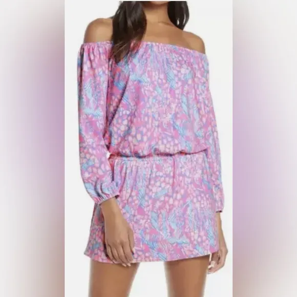 Lilly Pulitzer NWT Lana Skort Romper Pink Sorbet High Altitude $138 Size XXS,XS