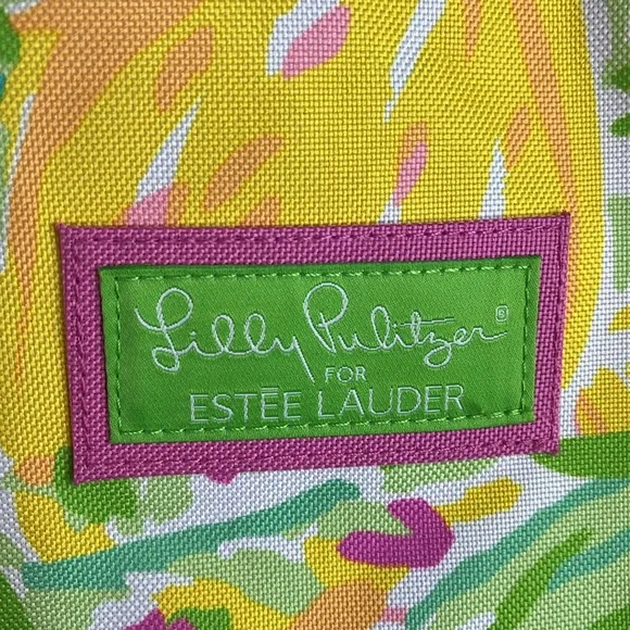 LILLY PULITZER Sophie Blue Drop Me A Lime Jersey Tunic Dress Sz XXS BONUS TOTE