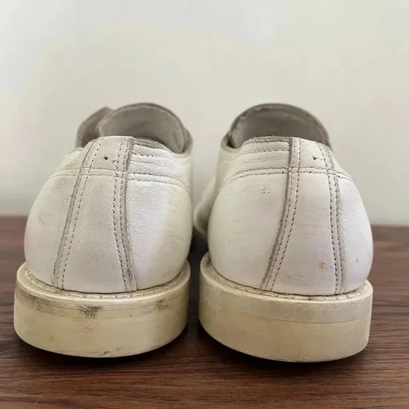 Linds Men’s size 7.5 D White Leather Right Handed Bowling Shoes #798746462