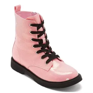 Little Girl's Thereabouts Reese Combat Boots - Pink - 3 - NIB