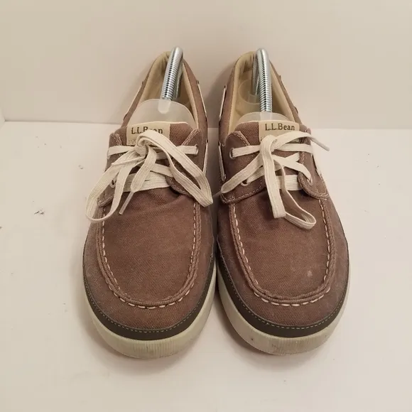 L.L. Bean Canvas Boat Shoes