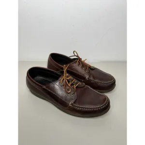 LL Bean Handsewn Moccasins Boat Casual Shoe Leather Men’s Size 11D