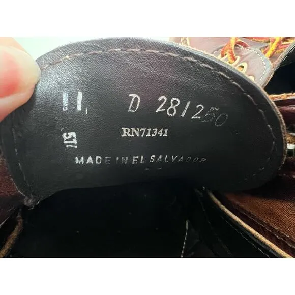 LL Bean Handsewn Moccasins Boat Casual Shoe Leather Men’s Size 11D